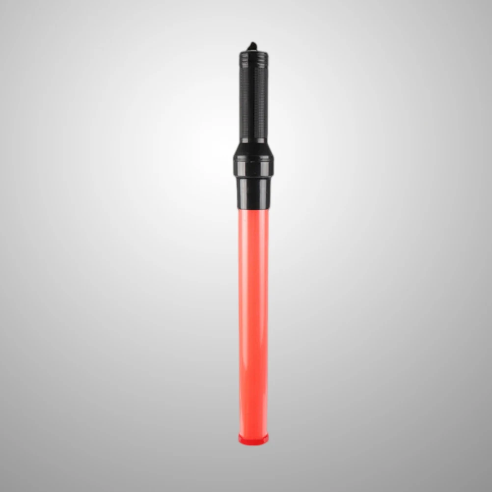 

54cm LED Baton Light Wand for Roadside Safety Signal Glow Stick Toy Emergency Beacon Traffic Warning