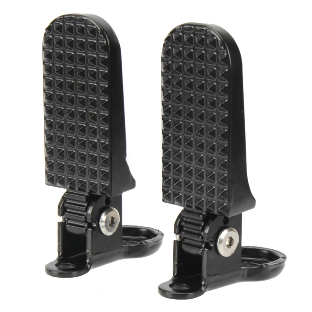 1 Pair Bikes Rear Pedal Bicycle Rear Footrest Foot Peg Bikes Pedal Mountain Replacement Foot Motorcycle Accessories