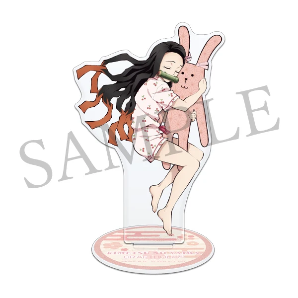 Game Hashibira Inosuke Nezuko Kamado Tanjirou Rengoku Kyoujurou Acrylic Stand Doll Anime Figure Model Cosplay Toy for Gift