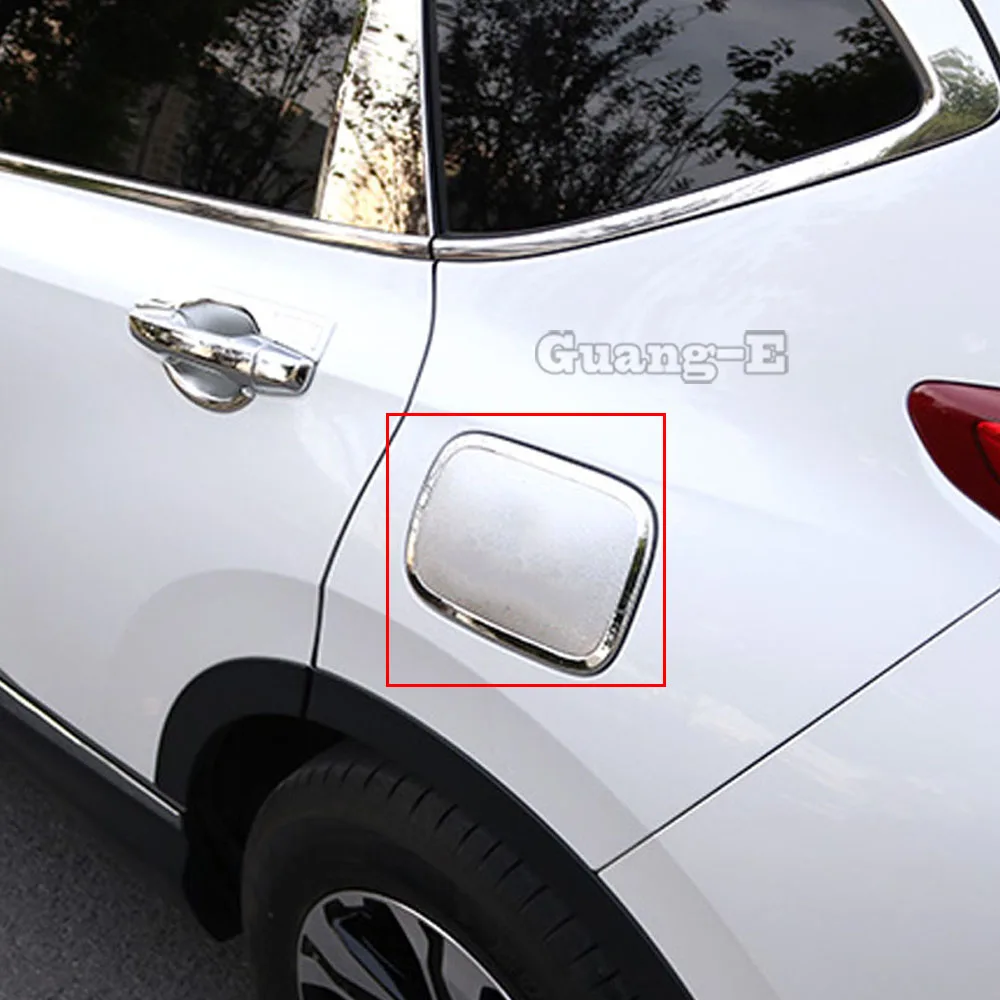 

For Honda CRV CR-V 2017 2018 2019 2020 2021 2022 Car Sticker Body Gas/Fuel/Oil Tank Cap Lamp Frame Trim Molding Adjustment 1pcs