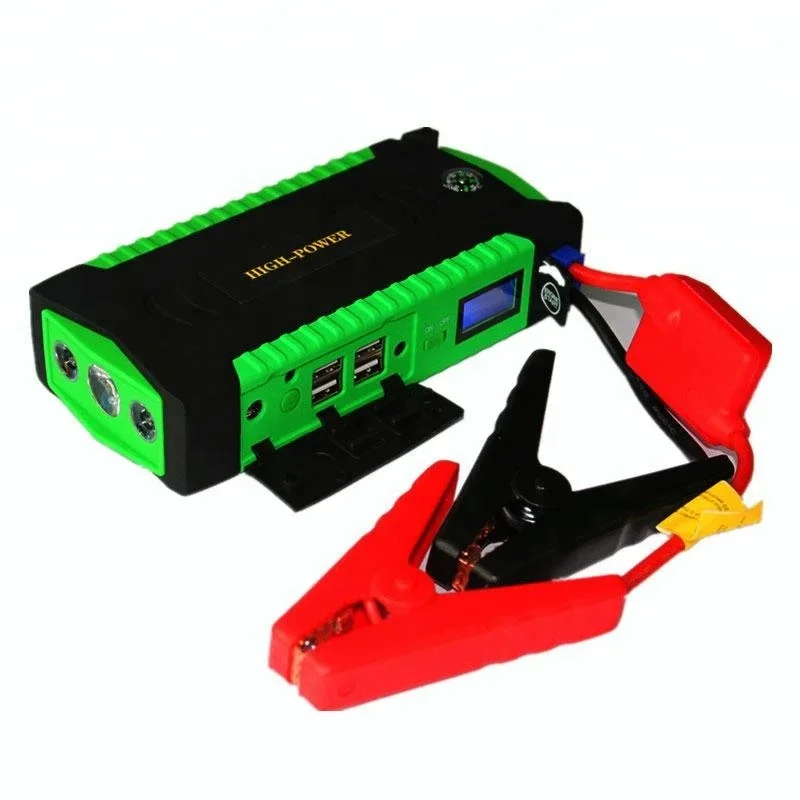 

l For v69800 mah 4USB port 18650 jump start battery booster with LCD for 6.0L diesel car jumpstarter