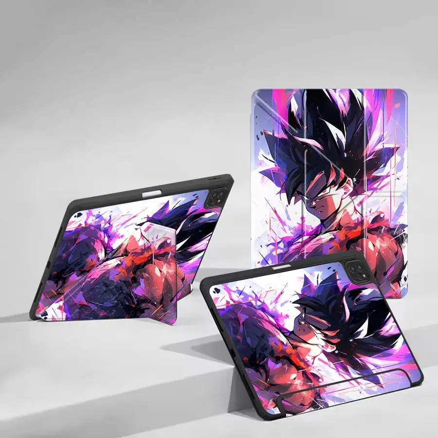 Holder Cover Tablet Case For iPad Pro 2025 Air 4 5 M3 M2 1 2 M4 11inch Mini 6 7 Pro 11th 10th 9th 8th 7th 12.9inch Dragon Ball Z