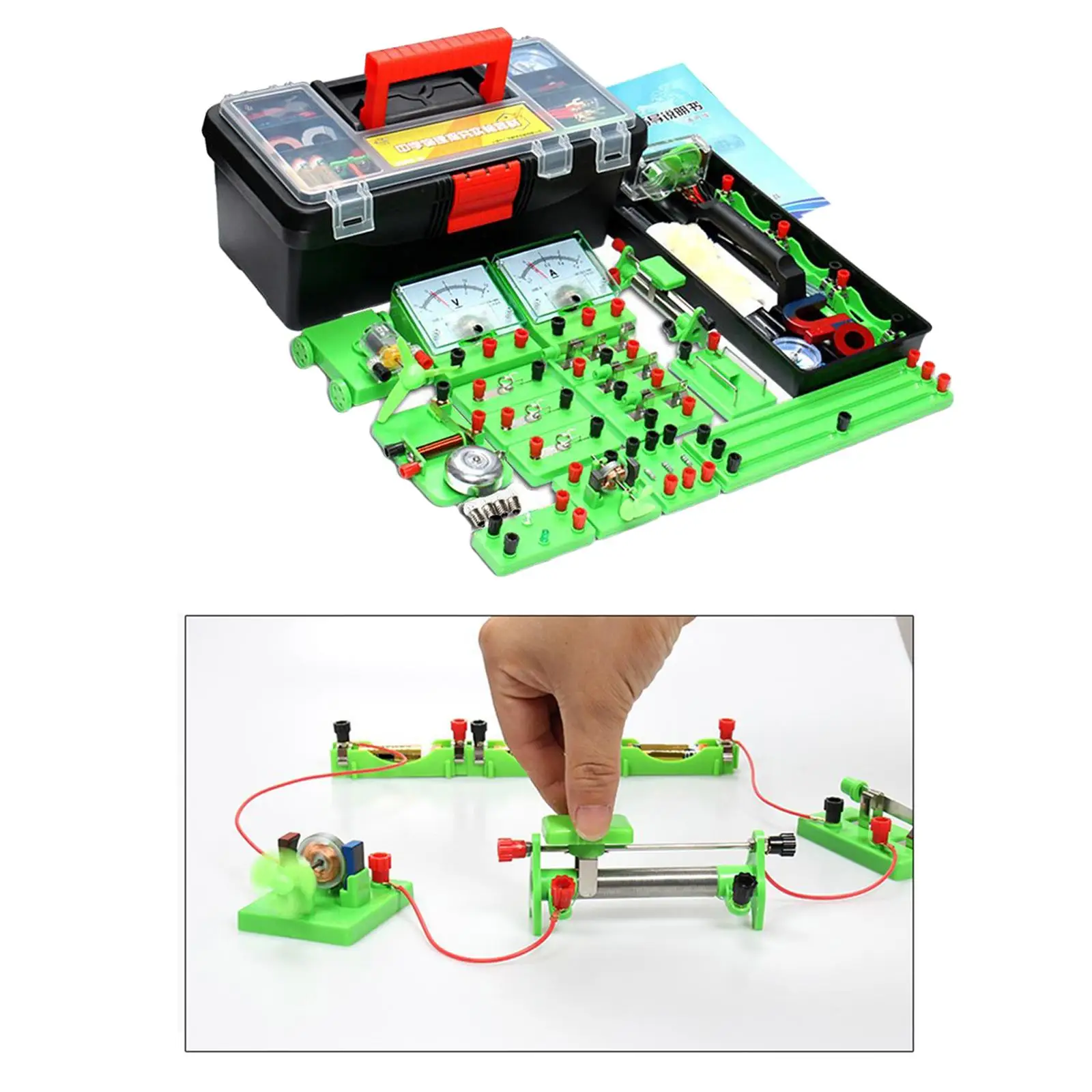 Elektriciteit en magnetisme Kit Wetenschapsexperiment voor verjaardagscadeau klaslokaal