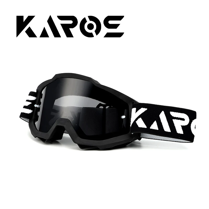 Karos Off-road Motorcycle Goggles UV400 Protection Windproof Glasses Motocross Cycling Sports Premium Eyewear Broad Vision MTB
