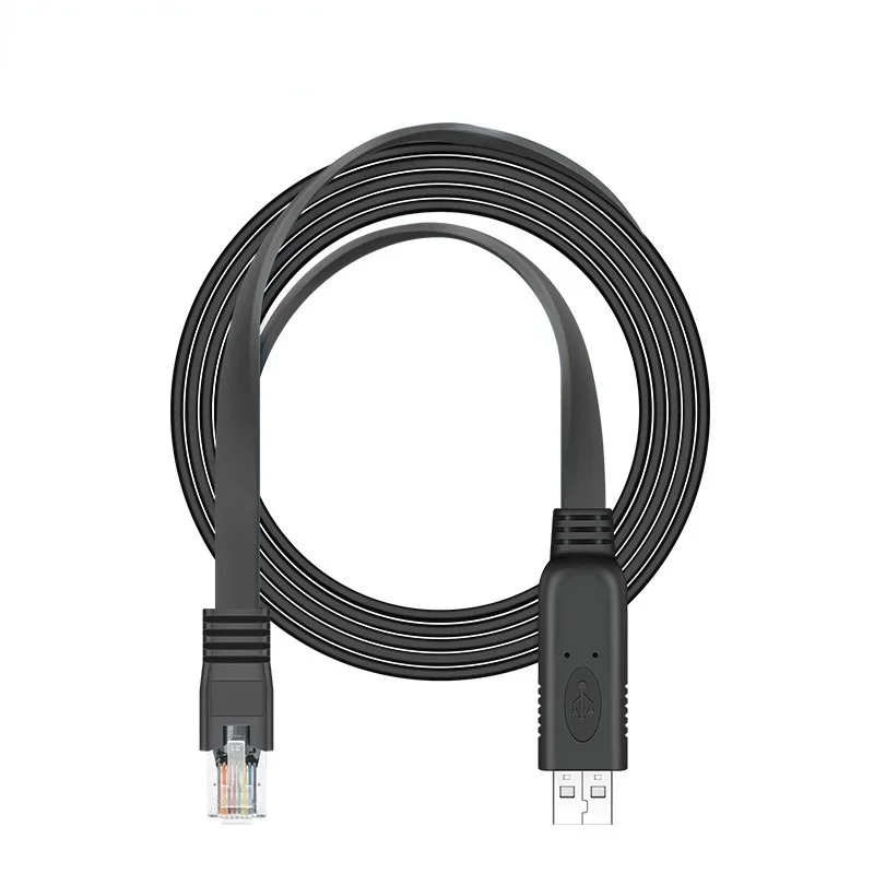 Консольный кабель USB к RJ45, удлинительные кабели RS232 FTDI, оригинальный импортный чип для маршрутизатора Cisco, линия переключения USB C Rj45