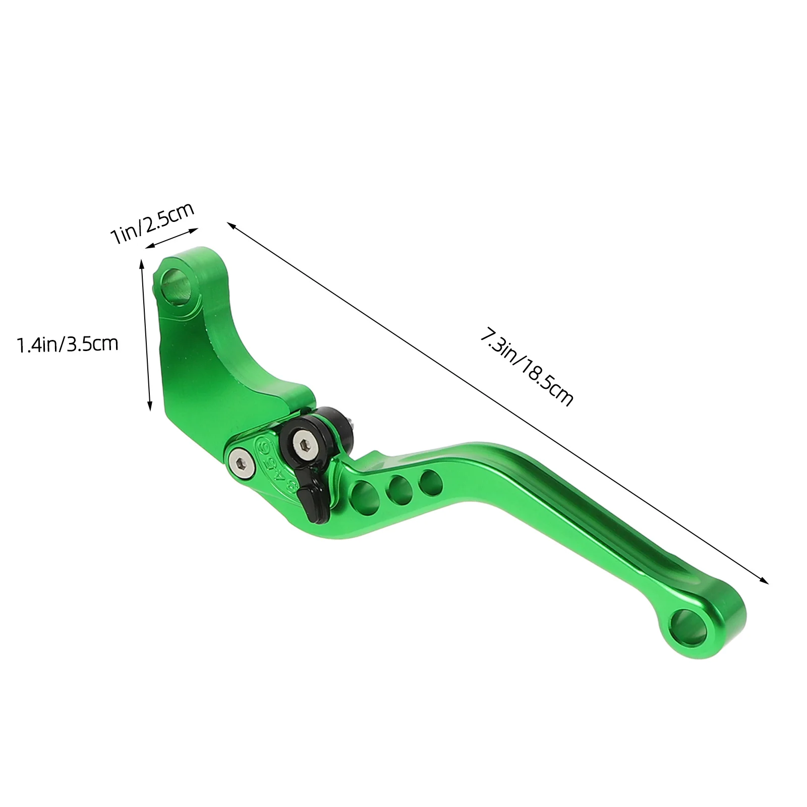 2 قطعة دراجة نارية دواسة فرامل رافعة مجموعة التصنيع باستخدام الحاسب الآلي الألومنيوم قابل للتعديل الفرامل مقبض عتلات القابض للدراجة الكهربائية دراجة الطرق غير الممهدة سكوتر