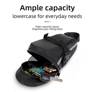 Mountain Bike Bike Saddle Bag, Bicycle Riding, Universal Tail Bag, Outdoor Cycling Supplies, Bicycle Accessories 12 Main Sales Bicycle Backpack - №7