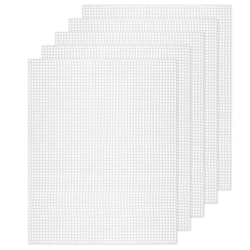 

10PCS Mesh Plastic Canvas Sheets 19.6x13 Inch for Embroidery Crafting, Acrylic Yarn Crafting, Knit and Crochet Projects