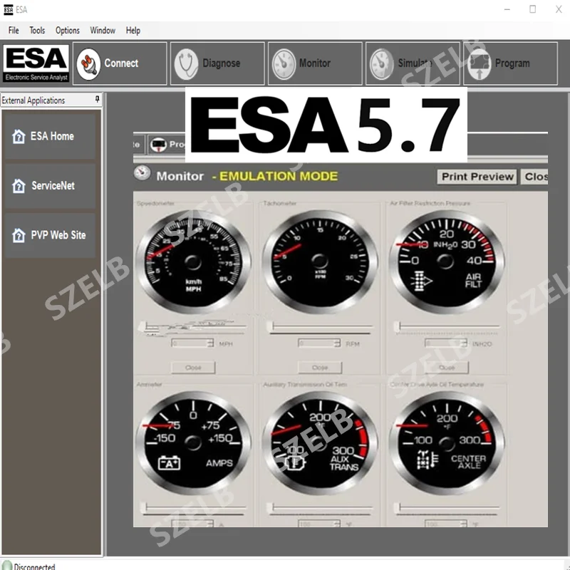 PACCAR ESA Electronic Service Analyst 5.7 The Highest Levels+SW Flash Files 02.2024 With Internal And External Tab Enabled