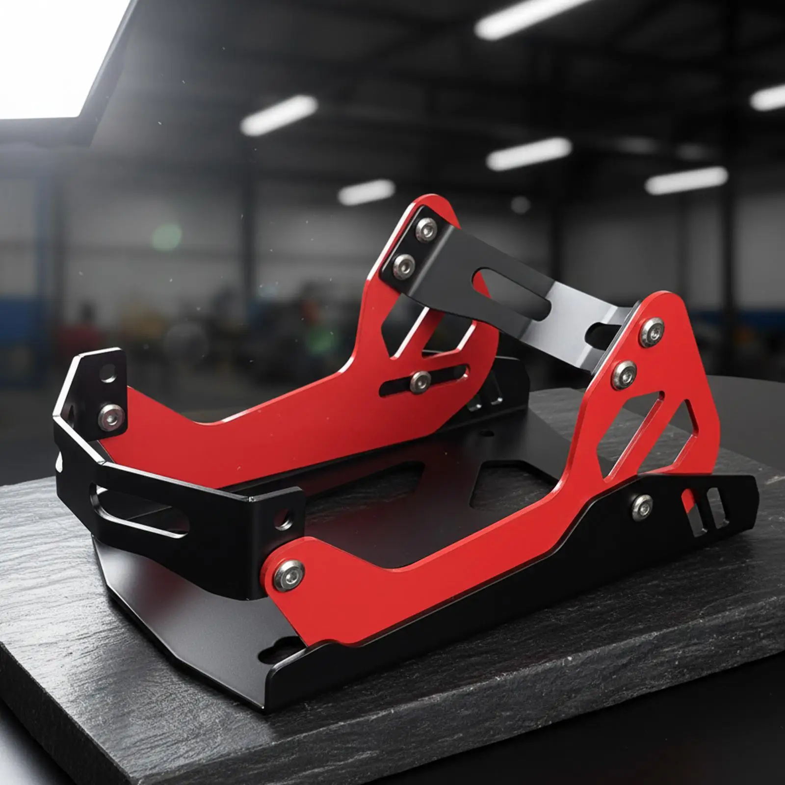 Universal Motorcycle Wheel Chock Mini Wheel Compatible Adjustable Iron Stand for Bike Trailer Transport