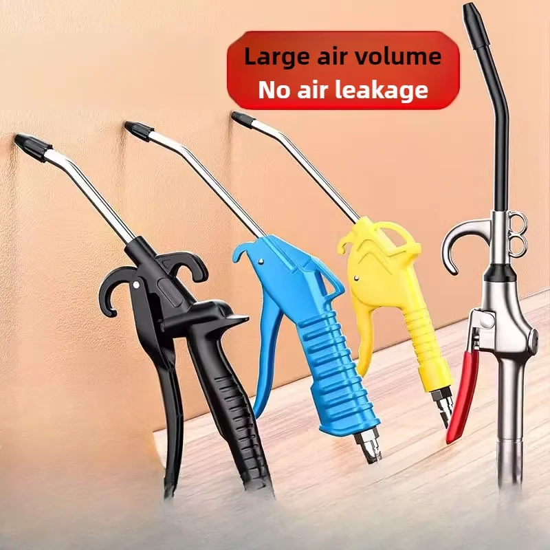 

Pneumatic Blow Dust Gun High Pressure Air Jet Gun Industrial Cleaning Tool Pneumatic Dust Removal Gun for Workshop Car Home