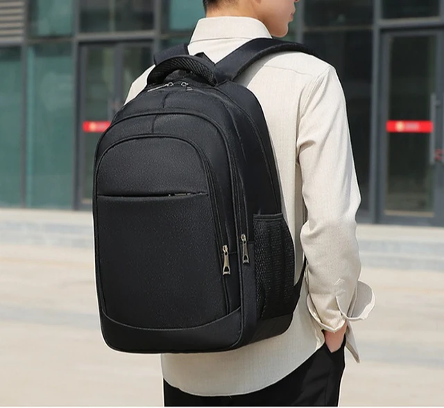 New Minimalist Men's Backpacks, Fashionable Casual Schoolbags, Multi-functional Business Computer Bags, and Outdoor Travel Bags