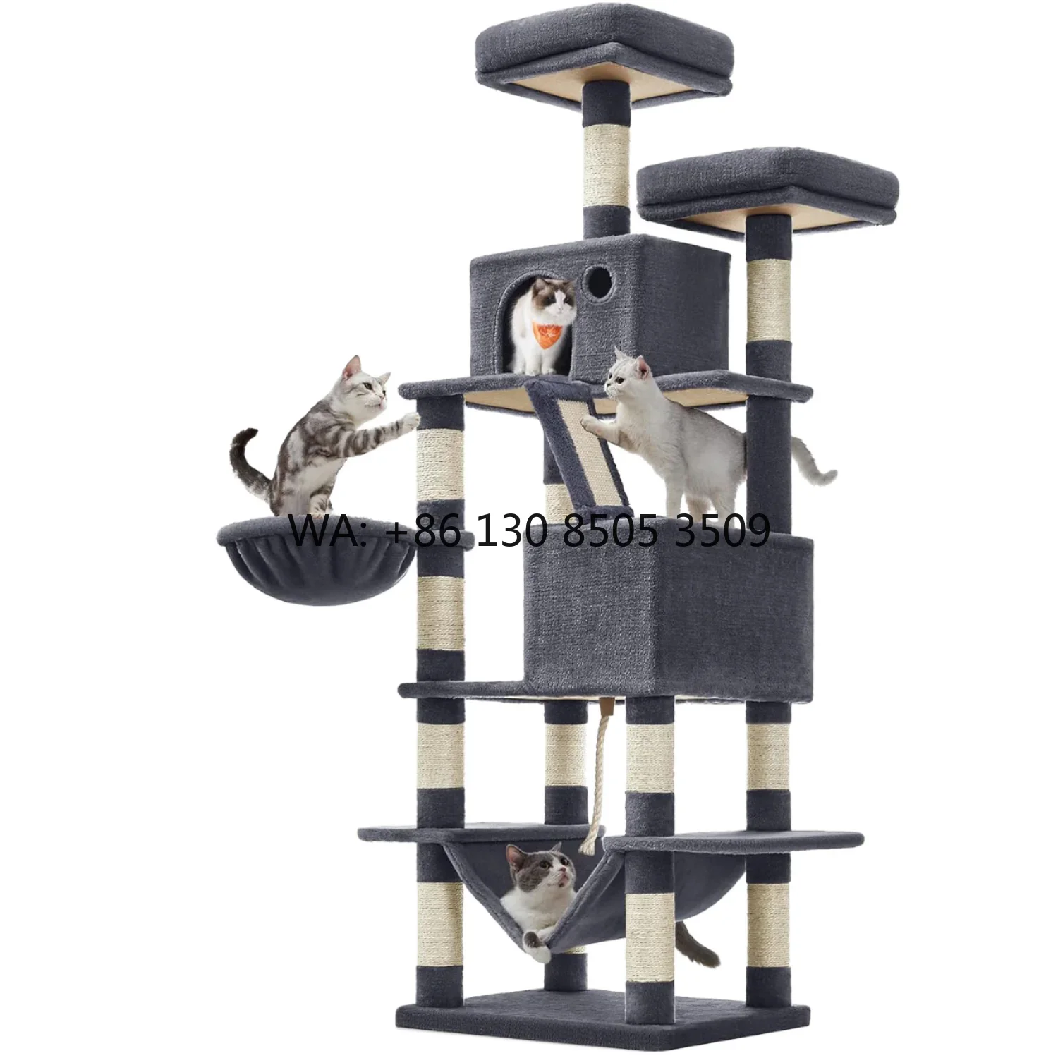 torre-per-gatti-xl-di-lusso-moderna-tiragraffi-grigio-base-albero-per-gatti-da-interno-struttura-alta-per-arrampicata-decorazione-domestica-per-gatti-adulti-di-taglia-grande-sisal