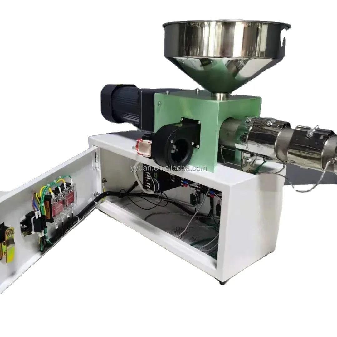 Sj25 Single Screw Small Plastic Extruder High Efficient  Small Lab Plastic Single Screw Extruder Machine