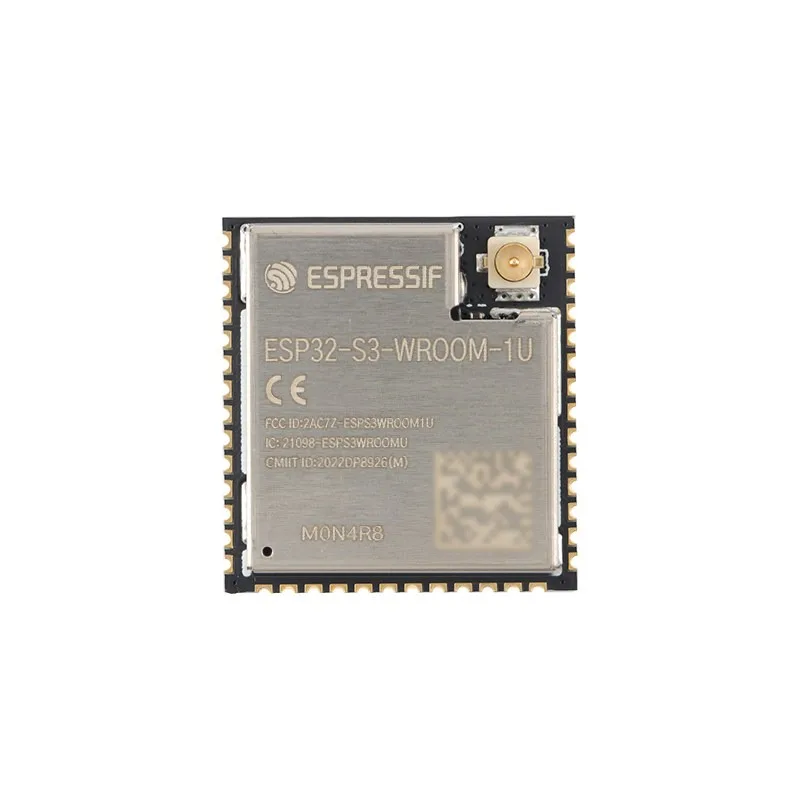 Original ESP32-S3-WROOM-1U-N4R8 Dual Core WiFi Bluetooth 5.0 LE MCU Module 4MB Flash IPEX External Antenna Connector Arduino Com