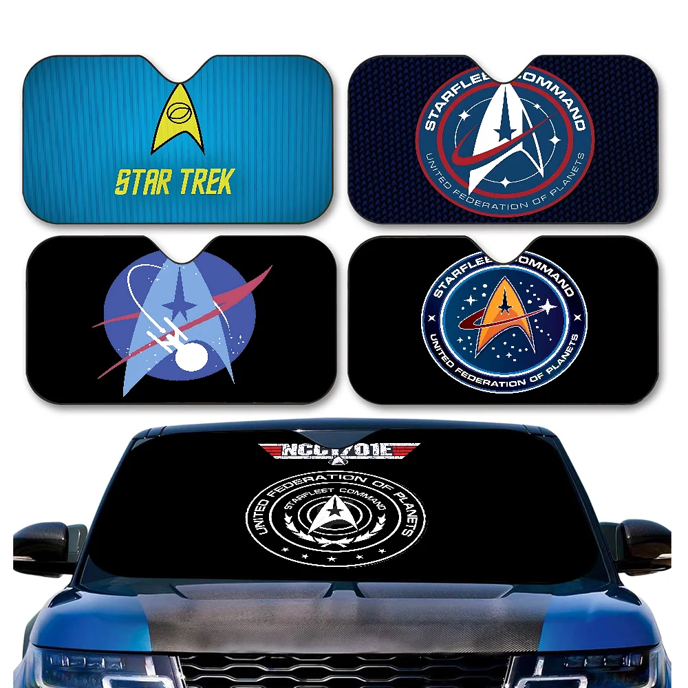 S-Star T-Trek Windshield Sunshade Car Window Windscreen Cover Sun Shade Auto Sun Visor Car-covers Car Solar Protection