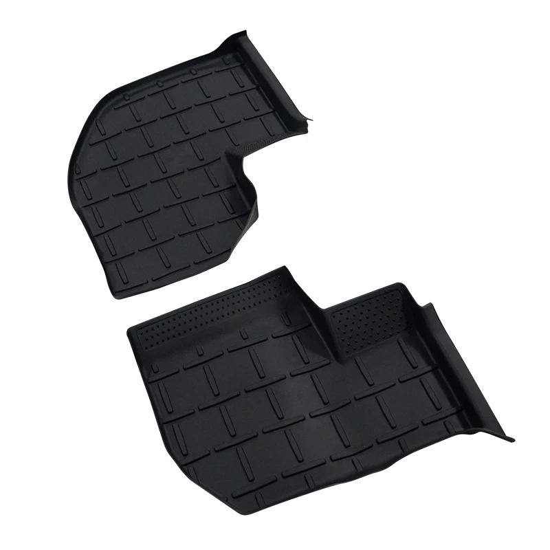 2 PCS black Floor Mats mat for Yamaha Wolverine RMAX