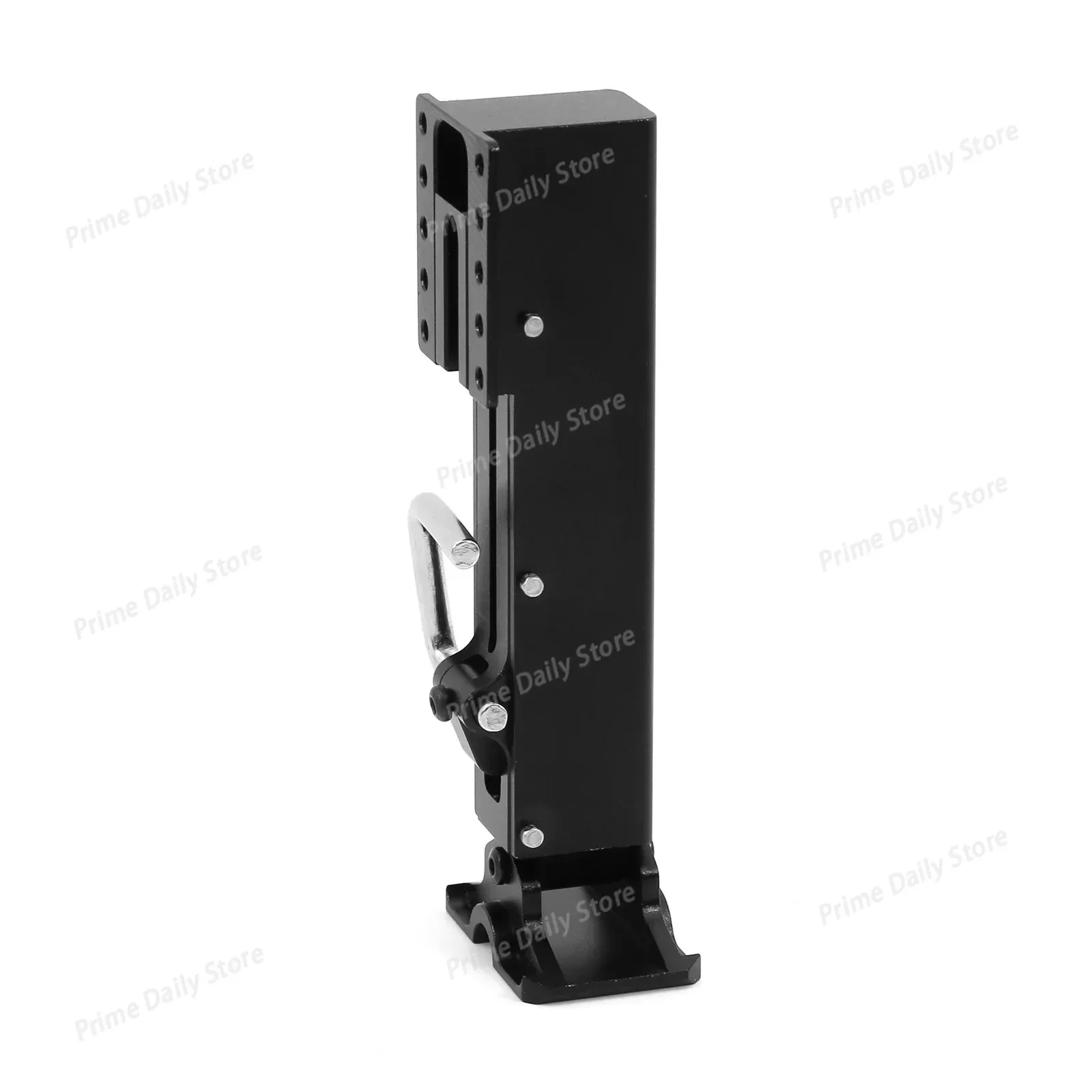1/14 Scale Container Semi‑Trailer, Low‑Bed Trailer with Metal Support Legs, Built‑in Spring Telescopic Section