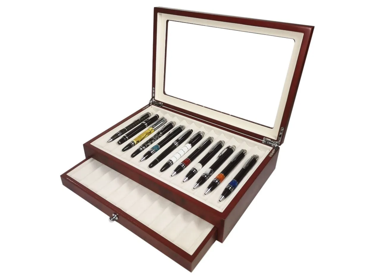 Display case keeps 23 Cherry stylus