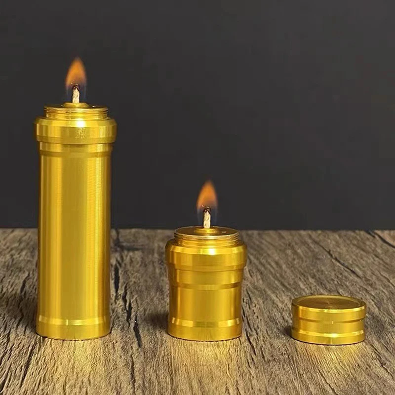 Portable Aluminum Alloy Mini Alcohol Lamp Laboratory Equipment Heating Liquid Stove Home Lighting Outdoor Garden Camping