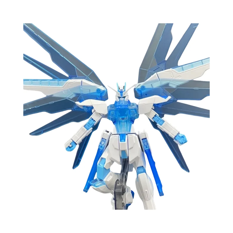 JMS 신생아 자유 아이스 블루 Mech 조립 모델 키트 퍼즐 액션 피규어 어린이 장난감 데스크탑 장식 선물 Collectible