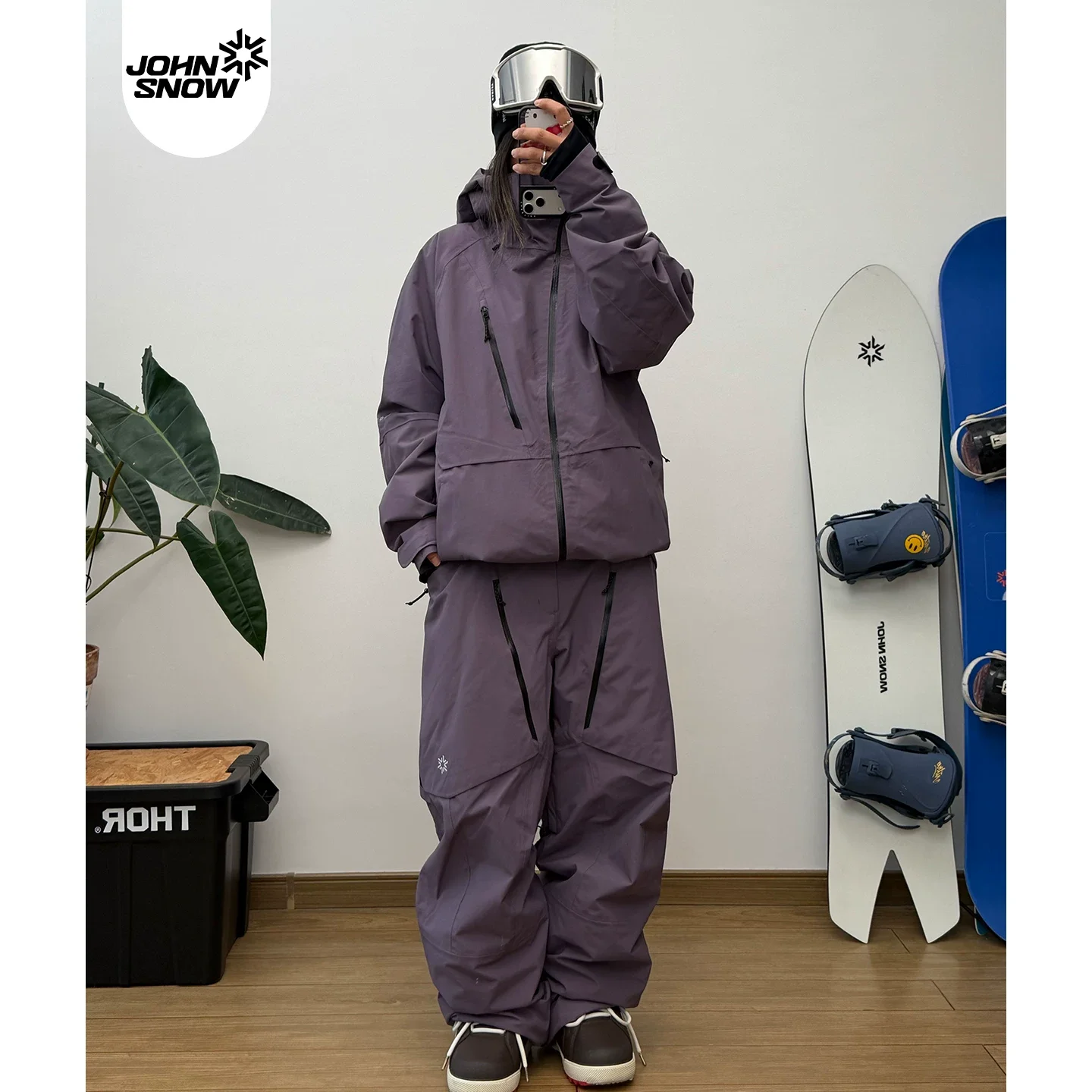 Zestaw kurtki i spodni narciar – Ski Pants Waterproof recenzja i cena