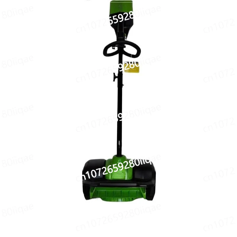

Electric Small Snow Thrower Hand Push Snow Plow Cleaning Removal Machine Multifunctional Thrower
