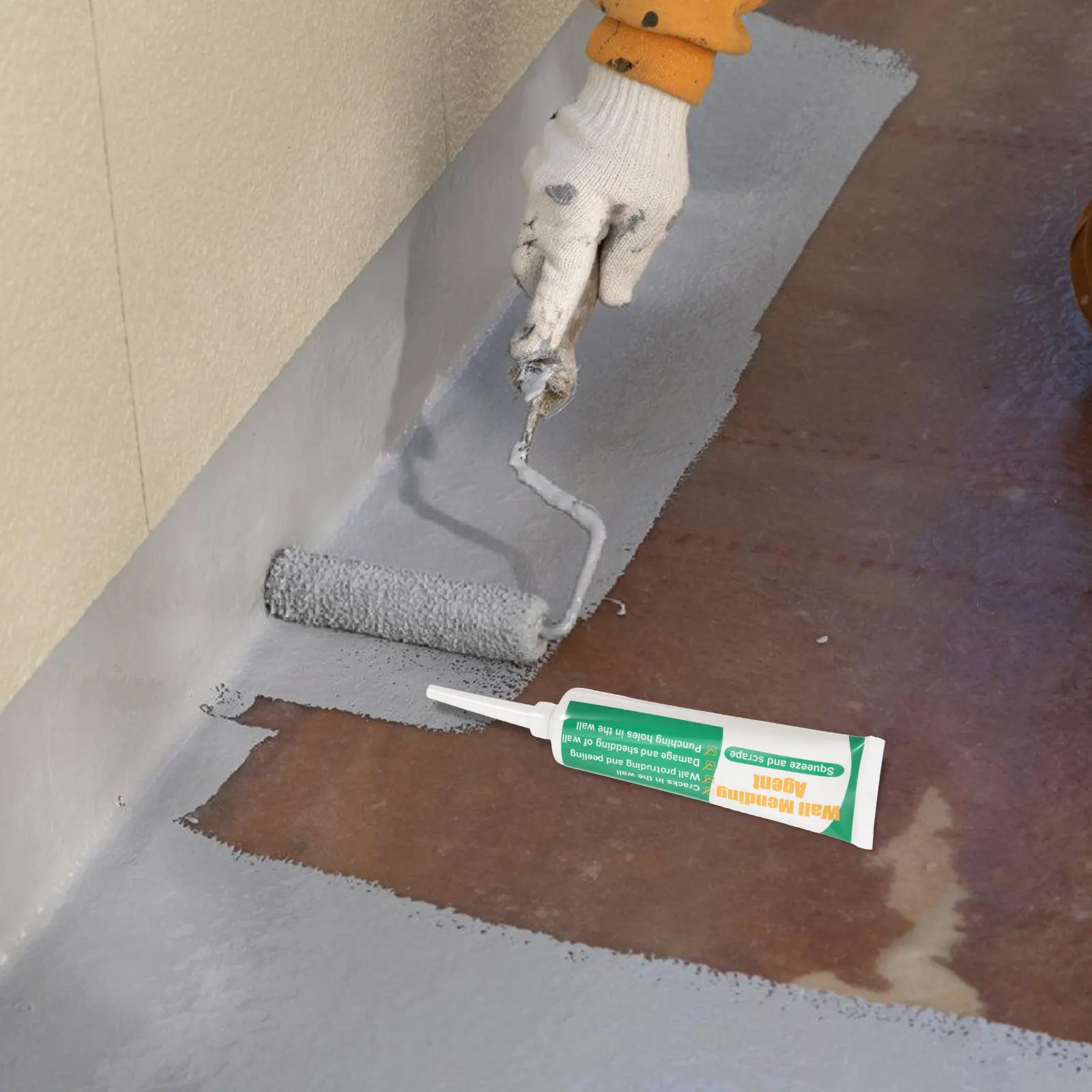 

Набор из 2 штук: Водостойкий ремонтный крем для стен, для заделки трещин, отверстий, царапин, легко наносится, для использования внутри и снаружи помещений, для стен с отслаивающейся штукатуркой и заделки пустот