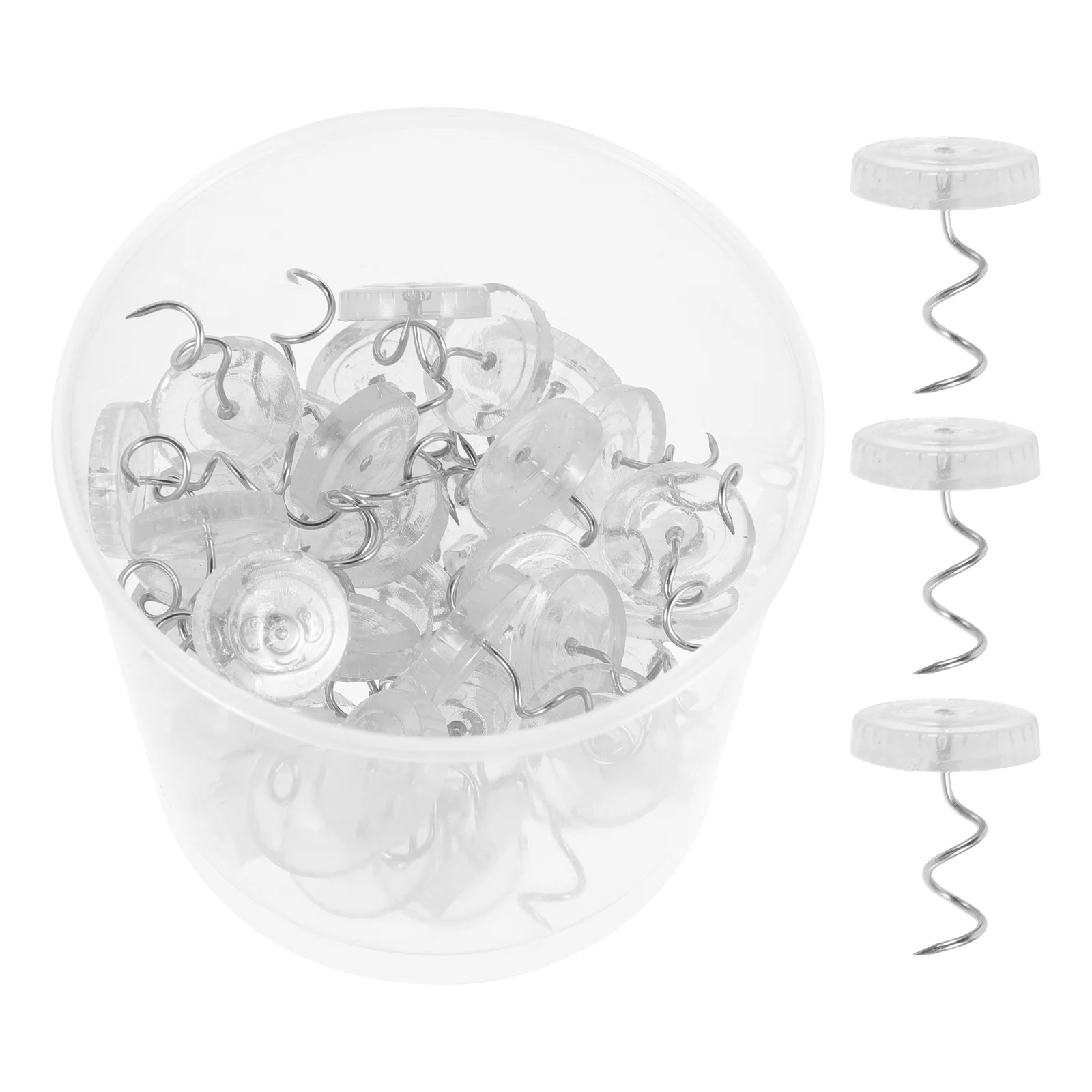 

50pcs Spiral Sofa Nails Tacks Furniture Spiral Inlaid Tacks Bed Sheet Sofa Accessories sofa tacks bed sheet pins
