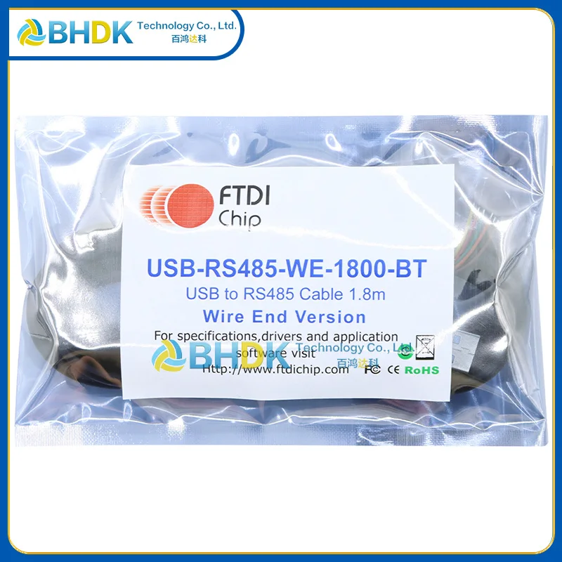 For USB‑RS485‑WE‑1800‑BT USB To RS485 Serial Converter Cable 1.8M Bare Wire End Debug Wire