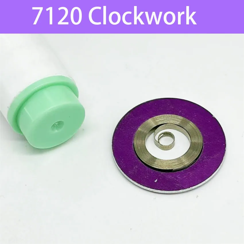 1PCS Mainspring for Domestic 7120 Mechanical Watch Movement Repair Accessory Essential Part for Watchmakers