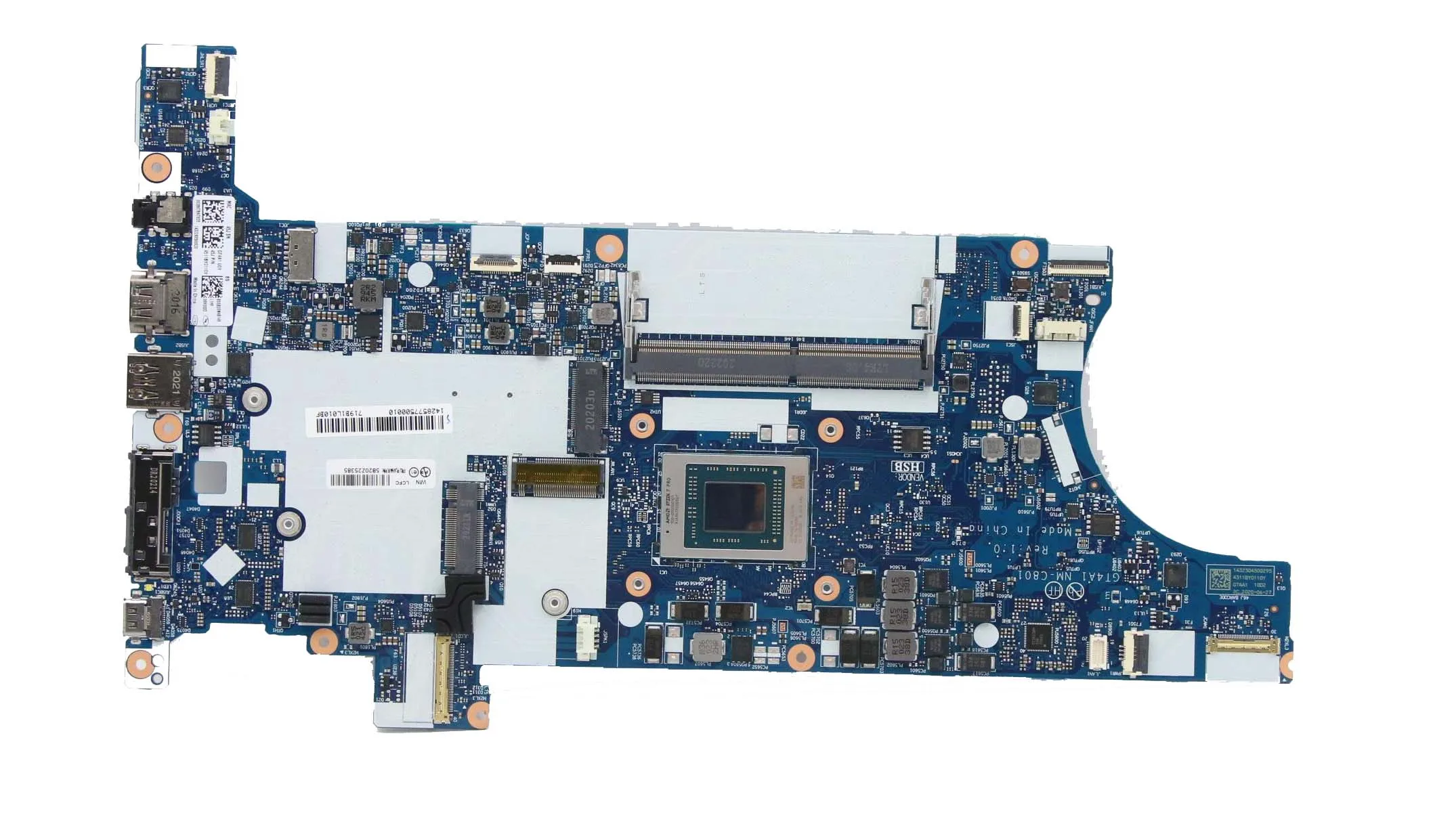 

5B20Z25385 For Thinkpad T14 Gen 1 Laptop Motherboard R7P-4750U 8G