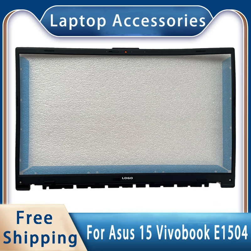 New For ASUS 15 Vivobook E1504;Replacemen Laptop Accessories Front Beze With LOGO 13N1-H2A0T01