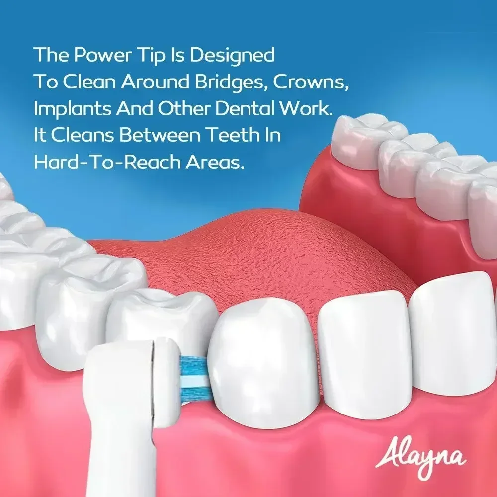 Cabezales de repuesto para cepillo de dientes eléctrico Oral-B, profesional, Ortodoncia, 8 Uds.