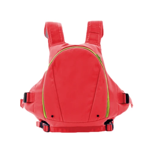 Imagen 2 del producto Ayuda de flotabilidad 50N para niños adultos 30-100KG, rojo PFD salvavidas pesca natación Kayak chaleco chaqueta adultos con bolsillo para remo canoa SUP