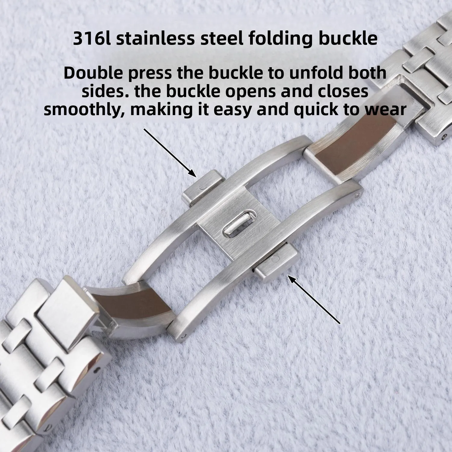 28 ミリメートルメンズ時計ストラップオーデマ ピゲ ロイヤル オーク オフショア リストバンド 15710 26470 316L ステンレス鋼ストラップに適しています