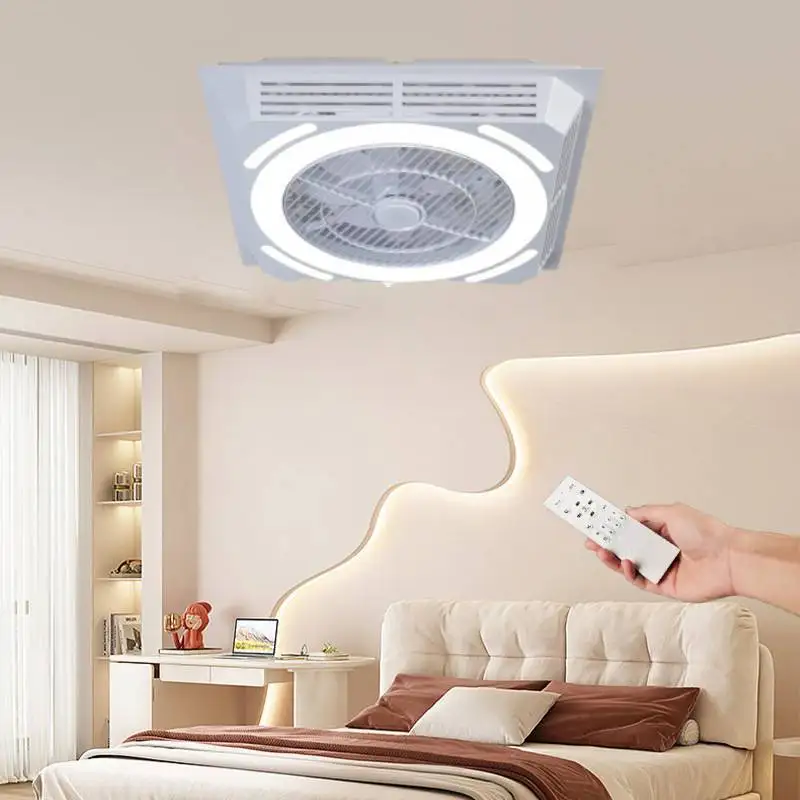 

Modern Nordic Led Ceiling Fans with Lights Home Spotlight Strong Wind with Focus Lamps for Bedroom Living Dining Room with Fan