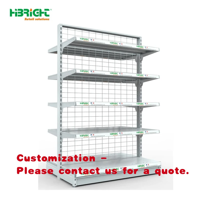 custom.Custom Metal Storage Display Cabinet with 5 Shelves Freestanding Design Easy Assembly Modern Supermarket/Warehouse Us