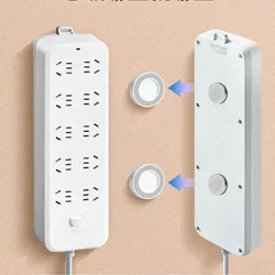 Magnetic Hooks Wall Mount Strong Magnet Remote Control Invisible Holder Self-Adhesive for Flat Surface Fit for TV AC Control