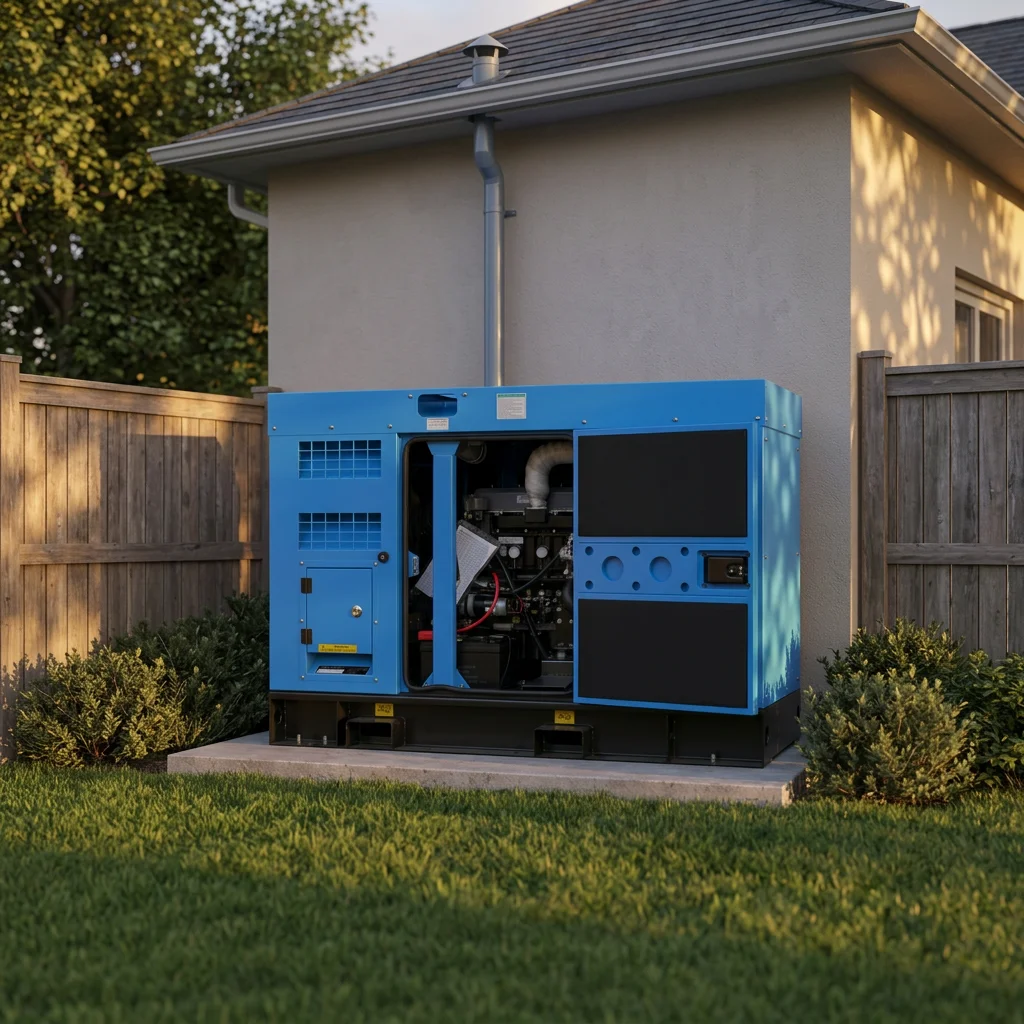 Generador 15KVA 15KW 60HZ  Generator 15KVA-40KVA SDEC Engine Sound Proof Electric Generator for Home Farm