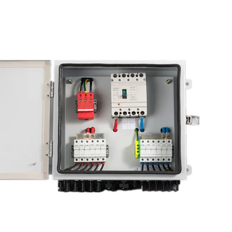 지능형 결합기 상자 IP65 방수 8 in 1 Out 8 스트링 스마트 Dc Pv 어레이 결합기 상자(ing 모듈 포함)