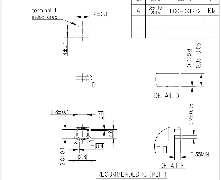 QFN32/DIP Burning Socket Test Socket QFN32 Programming Socket 4x4mm Spacing 0.4mm IC Aging Socket Imported