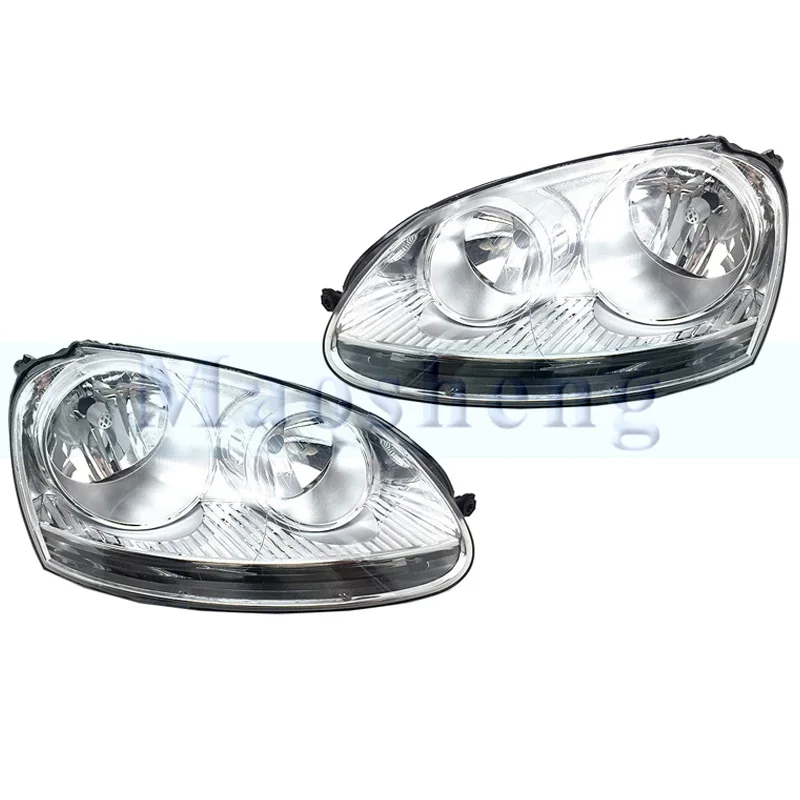 Maosheng 6/9 Pin 1 Pair Front Bumper Head Light Head Lamp For VW Jetta Sagitar 2006-2011 Headlamp Headlight Front Turn Light