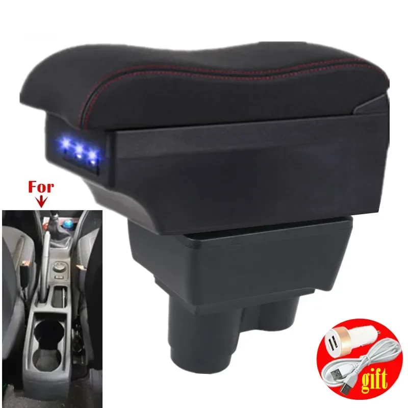 Reposabrazos para Renault Duster, caja de reposabrazos para coche Dacia Duster 2019-2024, caja de almacenamiento para consola central, decoración, accesorios para coche