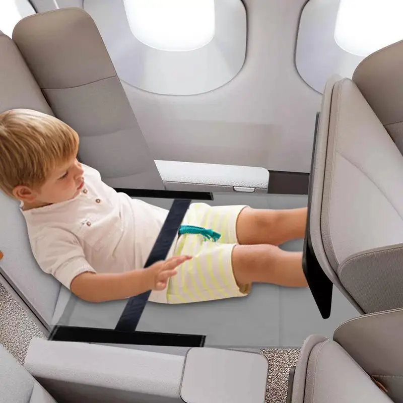 Kids Airplane Bed Travel Foot Rest For Airplane Flights Compact And Lightweight Toddler Airplane Travel Essentials For Kids