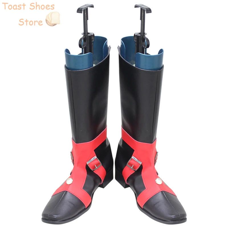 JoJo'sives ArreAdventure Anime Chaussures en cuir PU, Guido MMust, Cosplay Prop, Halloween Boot, Costume Prop