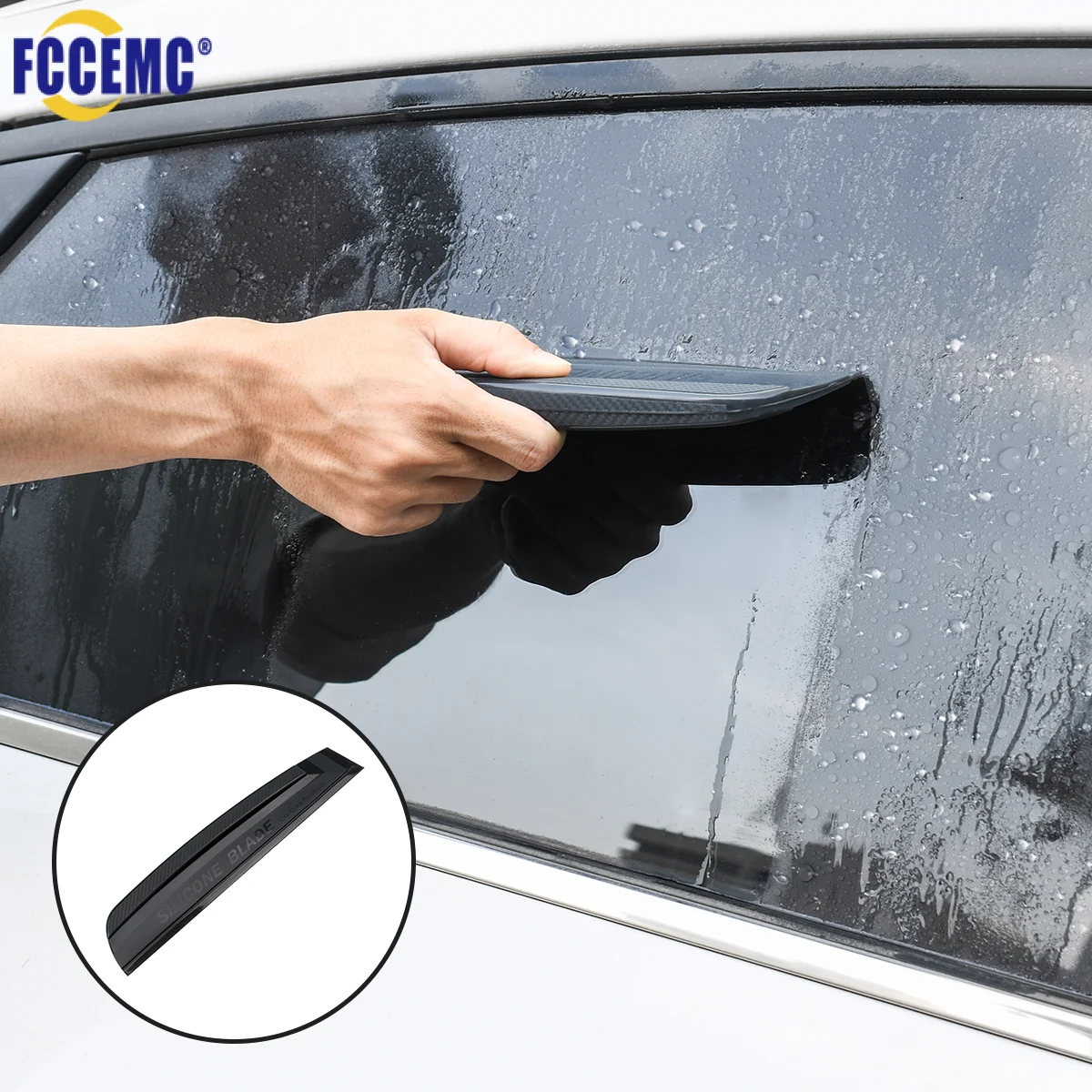 

Силиконовый удобный скребок, не царапающий мягкий инструмент для автомобильной пленки, водяной дворник, сушильное лезвие, чистая скребковая пленка, аксессуары для скребка