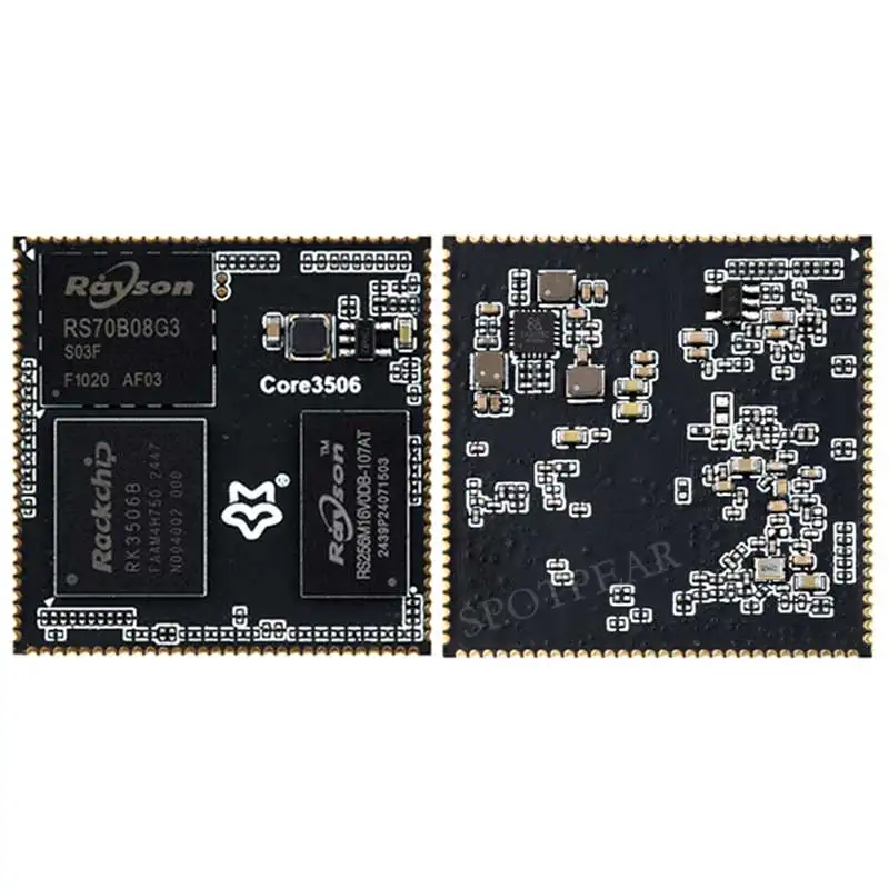 LuckFox Lyra Core RK3506B Core3506B dengan DDRL3 512MB dan Arm Cortex-M0 tiga inti terintegrasi