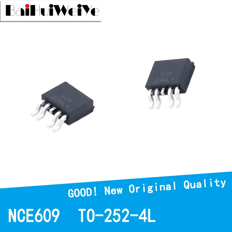 10 Uds NCE609 40V 14A SMD TO-252-4L N + P canal MOS tubo de efecto de campo nuevo Chipset de buena calidad