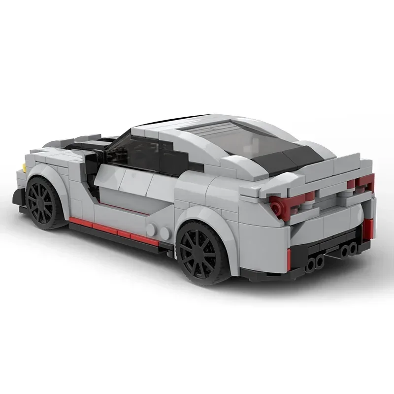 Moc Bouwstenen Stad Supercar Model Snelheidskampioen M4 Technologie Modulaire Blokken Geschenken Kerst Speelgoed DIY Sets Montage